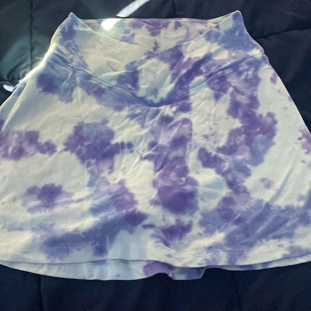 Tie dye skort